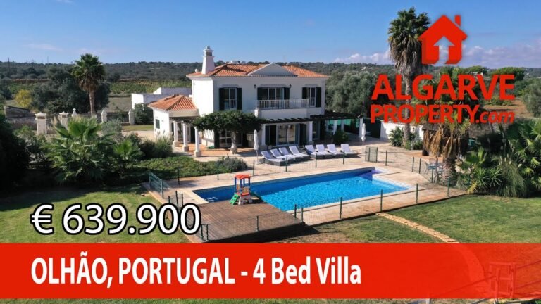 AlgarveProperty.com – 4 bed villa a few minutes from Fuseta beach  – OLHÃO / Portugal