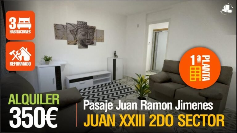 ☀️Alicante/ALQUILER 💰350€⭐️Pasaje Juan Ramon Jimenes/ LISTO PARA ENTRAR A VIVIR ⭐