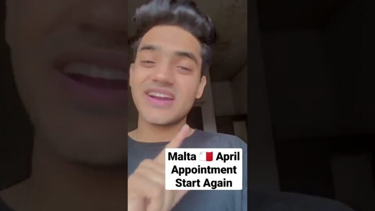 April Appointment Start Malta 🇲🇹 Work Permit | Malta Free Work Permit | Non Eu In Europe | Vfs Malta April Appointment Start Malta 🇲🇹 Work Permit | Malta Free Work Permit | Non Eu In Europe | Vfs Malta