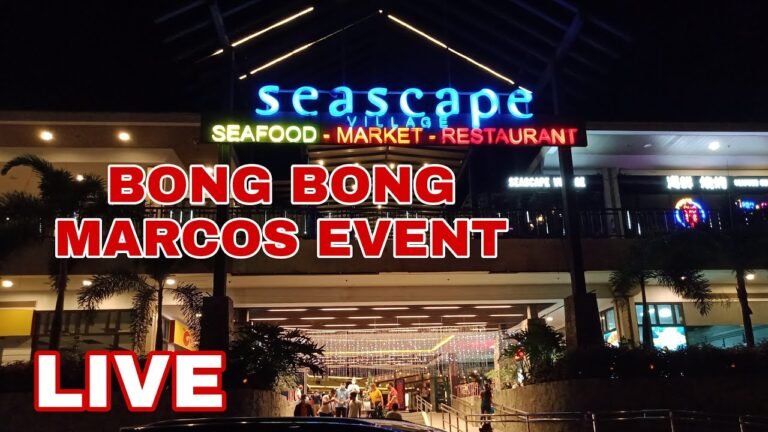 Bong Bong Marcos Event Seascape