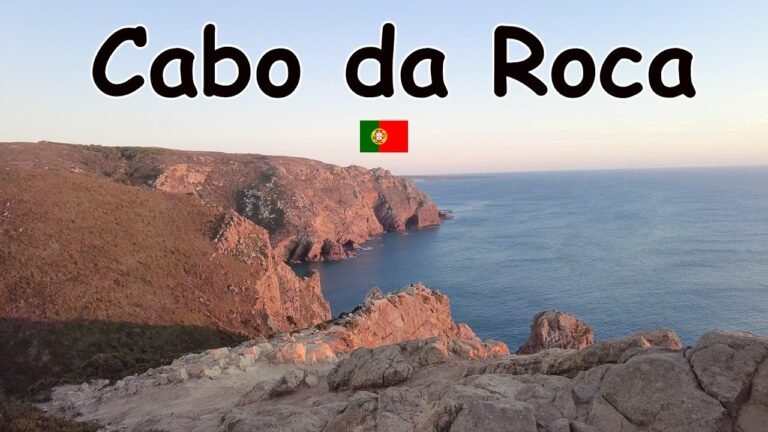 Cabo da Roca em Portugal "ONDE A TERRA SE ACABA E O MAR COMEÇA"