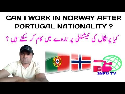 Can I Work In Norway With Portugal Nationality?|European immigration Laws information in Urdu/Hindi