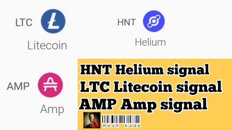 Crypto tips | LTC Litecoin | HNT Helium | AMP AMP