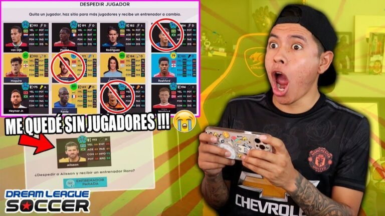 DESPIDO 3 JUGADORES POR CADA GOL QUE ME HAGAN 😱 *FINAL*  DREAM LEAGUE SOCCER