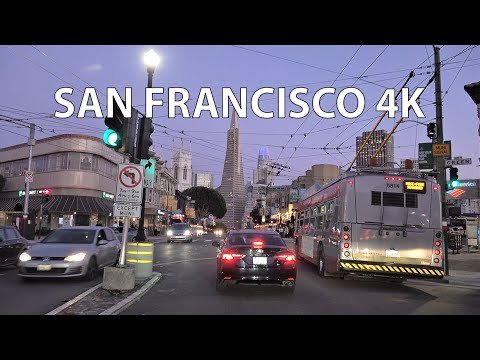 Driving Downtown – San Francisco 4K – USA