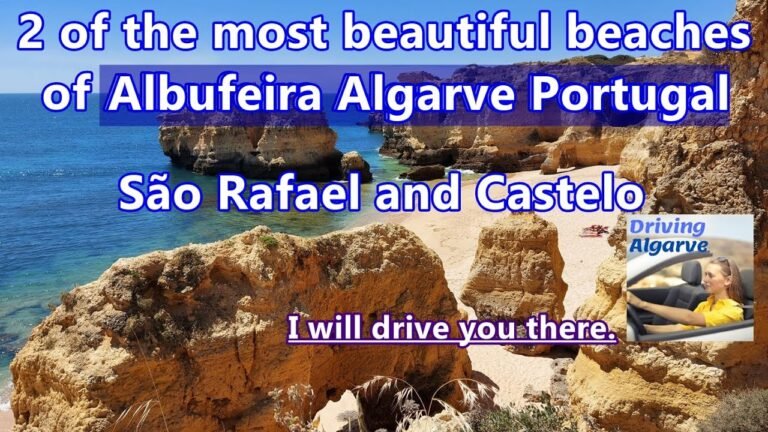 Driving to the most beautiful beaches of Albufeira (Portugal): São Rafael and Castelo 5/2021 HD Driving to the most beautiful beaches of Albufeira (Portugal): São Rafael and Castelo 5/2021 HD