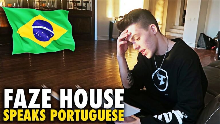 FAZE HOUSE TRIES TO SPEAK PORTUGUESE