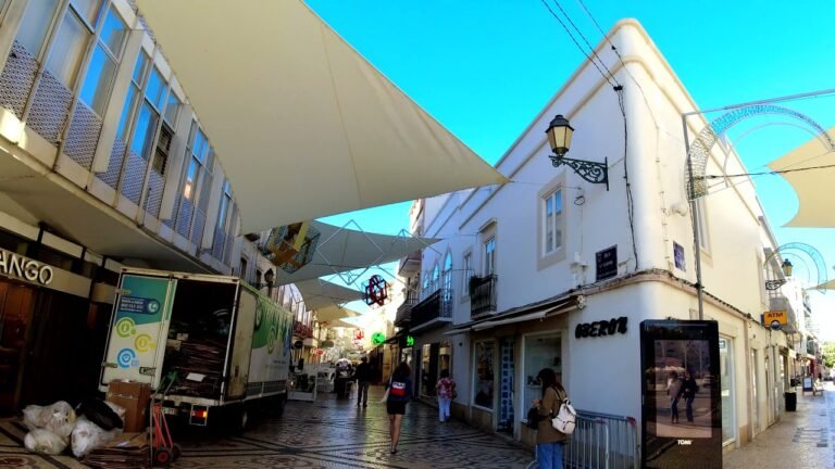 Faro City Portugal Old Town Walking Tour 4K UHD Algarve Travel Vlog 🇵🇹🏛️🚶