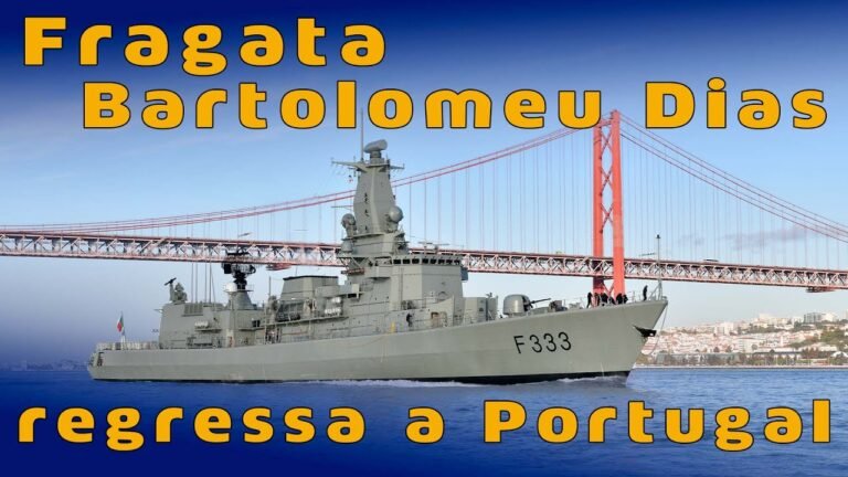 Fragata Bartolomeu Dias regressou a Portugal