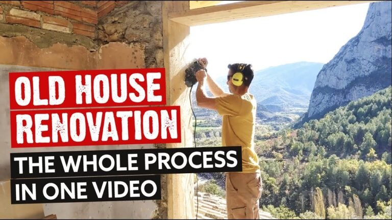 HOW I RENOVATED AN ANCIENT ABANDONED HOUSE // 🛠️ Full DIY How-To Process