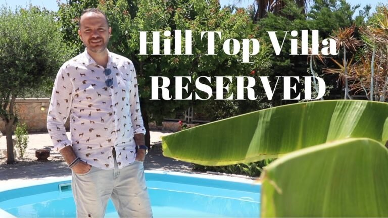 Hill Top Villa for Sale in Greece