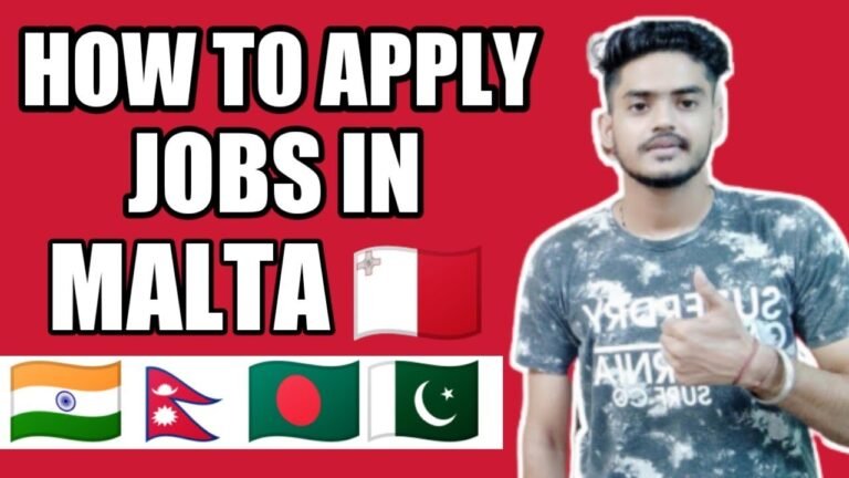 How To Apply Jobs In Malta 🇲🇹 | Malta Me jobs Kaise le | Malta Jobs for Indians | Malta Free Jobs