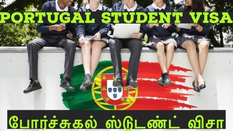 How to apply for Portugal student visa | Portugal study visa | போர்ச்சுகல் ஸ்டுடண்ட் விசா