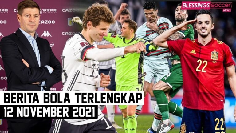 Jerman Pesta 9 Gol, Portugal Tertahan😱Penalti Menangkan Spanyol💪Resmi Gerrard Tangani Aston Villa🤝