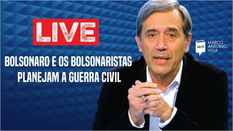 Live: Bolsonaro e os bolsonaristas planejam a guerra civil. 22/11/21