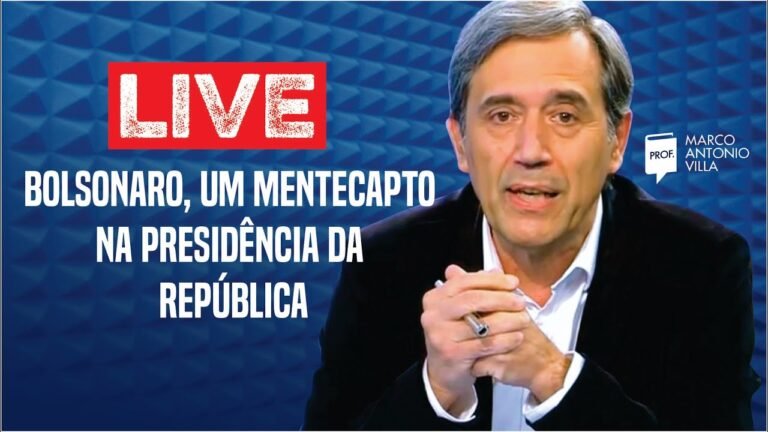 Live: Bolsonaro, um mentecapto na Presidência da República. 08/11/21