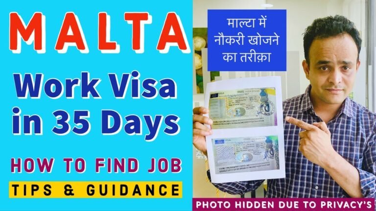 Malta Work Visa in 35 Days | Malta Job without Agency | Malta Visa from Dubai | Malta Visa Update