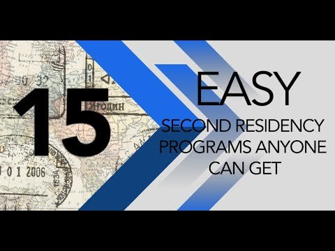 Mediaweb Documentary : 15 EASY SECOND RESIDENCY PROGRAMS ANYONE CAN GET