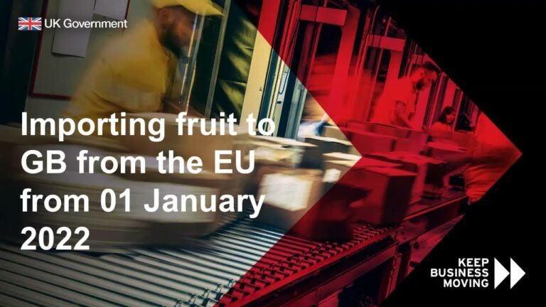 Moving fruit between Portugal and GB