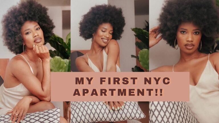 NYC  APARTMENT TOUR | MOVING INTO MY FIRST APARTMENT!!