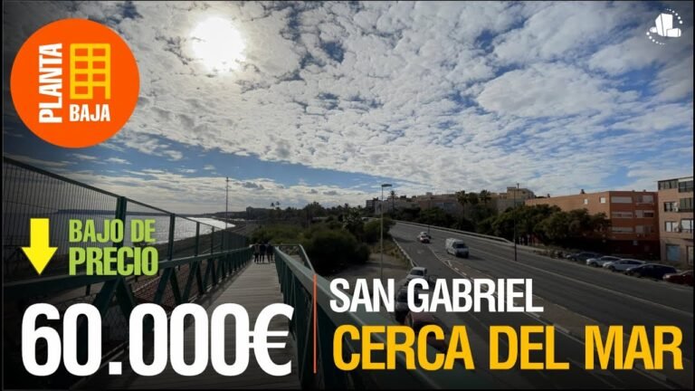 ⭐️OFERTA DE ESCÁNDALO €☀️Alicante💰60.000€ /Calle Vergel/ CERCA DEL MAR / Compraventa Aplazada