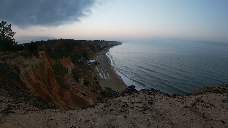 Olhos De Agua, Algarve, Portugal October 2021