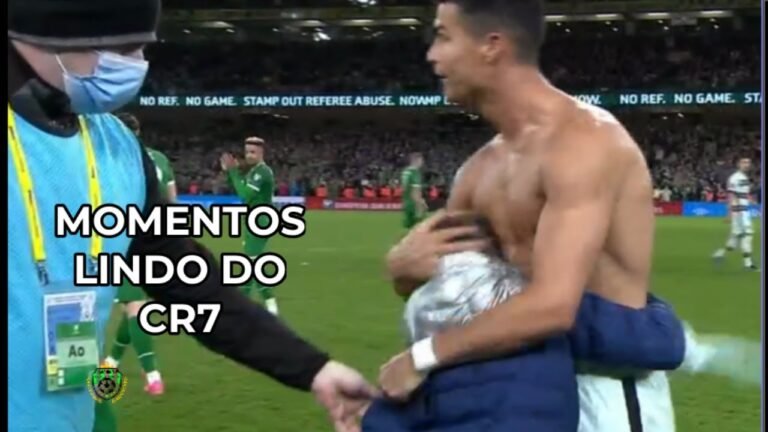 PORTUGAL 0 X 0 REPUBLICA DA ISLANDIA – uma menina e invade o campo para falar com Cristiano Ronaldo