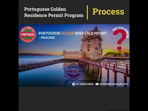 PORTUGAL GOLDEN RESIDENCE PERMIT PROGRAM – 3. Process PORTUGAL GOLDEN RESIDENCE PERMIT PROGRAM – 3. Process