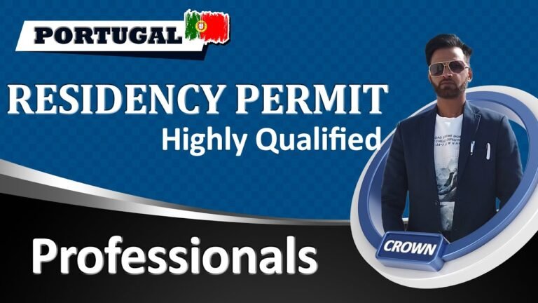 PORTUGAL RESIDENCE PERMIT FOR HIGHLY QUALIFIED PROFESSIONAL