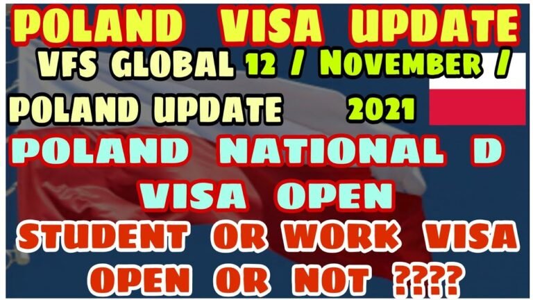 Poland Visa Update | #Vfs Global Poland Update | Khanna Visa Advice |