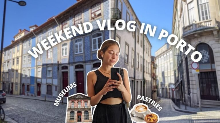 Porto vlog // museum, surfing, cafés… Weekend vlog in Portugal 🇵🇹