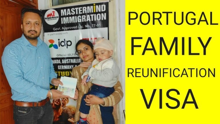 Portugal Family Reunification Visa Success Story. #Shorts