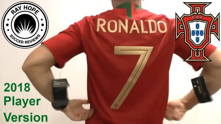 Portugal Ronaldo CR7 2018 World Cup home jersey VaporKnit player version unboxing review