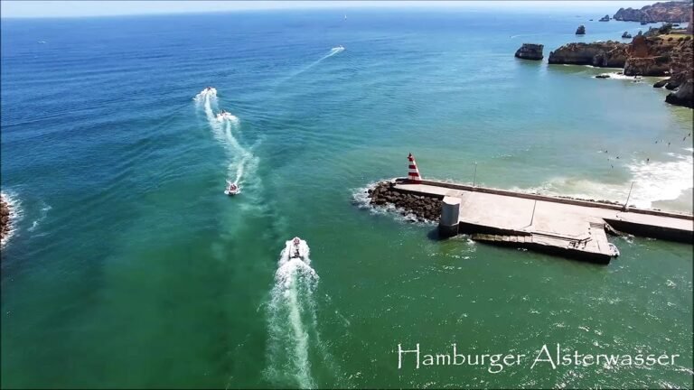 Portugal Unbelievable Algarve Beaches DJI Phantom 4 Portugal Unbelievable Algarve Beaches DJI Phantom 4