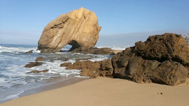 Portugal beaches,a hole in the wall.