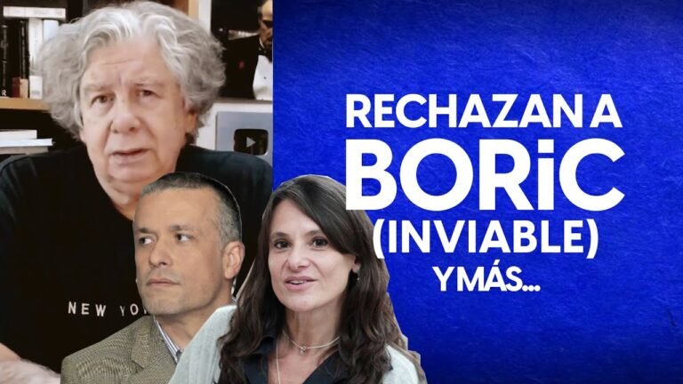 Rechazan a Boric | E783