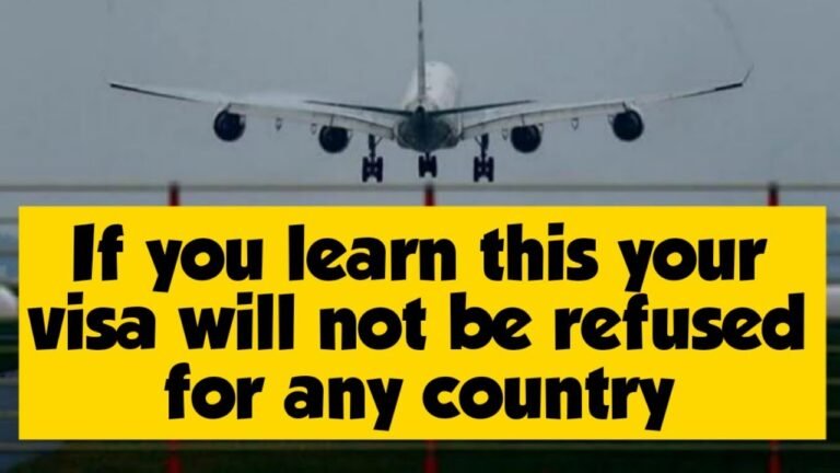 Secret never told before – How to get Tourist visa of Schengen, UK, Aus, Can – it should work 100%