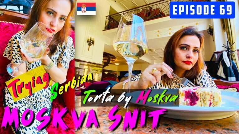 Serbia Vlog |Trying Moskva Šnit torta in Moskva Cafe and Pastry shop -Ex PM Indira Gandhi also tried