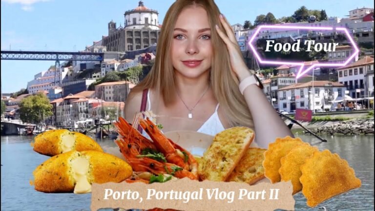 The Most Beautiful City in Portugal | Porto Travel Vlog | Food Tour in Porto | Port Wine Tasting