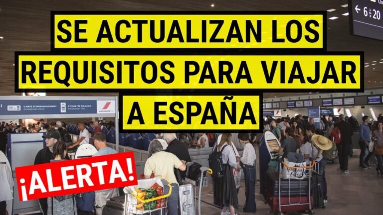 🚨 ÚLTIMA HORA: ACTUALIZAN los REQUISITOS para VIAJAR a ESPAÑA | REQUISITOS SANITARIOS 🚨 ÚLTIMA HORA: ACTUALIZAN los REQUISITOS para VIAJAR a ESPAÑA | REQUISITOS SANITARIOS