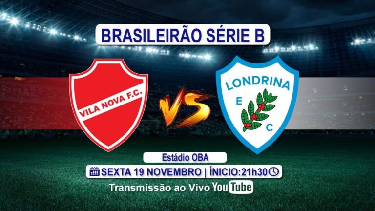 VILA NOVA 2X1 LONDRINA | BRASILEIRÃO SÉRIE B | 37º RODADA | 19.11.2021