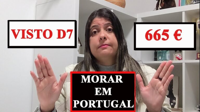 🇵🇹 VISTO PARA PORTUGAL | Quanto Depositar Para o Visto D7 em 2021?