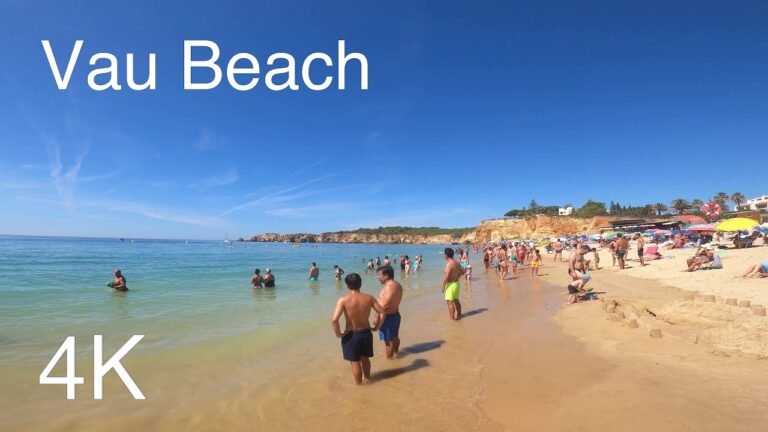 Vau Beach 🏖️ – Algarve, Portugal – Praia do Vau – Virtual Walking – 4K UHD