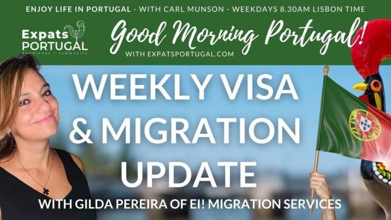 Visa Update on Good Morning Portugal! with Gilda Pereira of Ei! Visa Update on Good Morning Portugal! with Gilda Pereira of Ei!