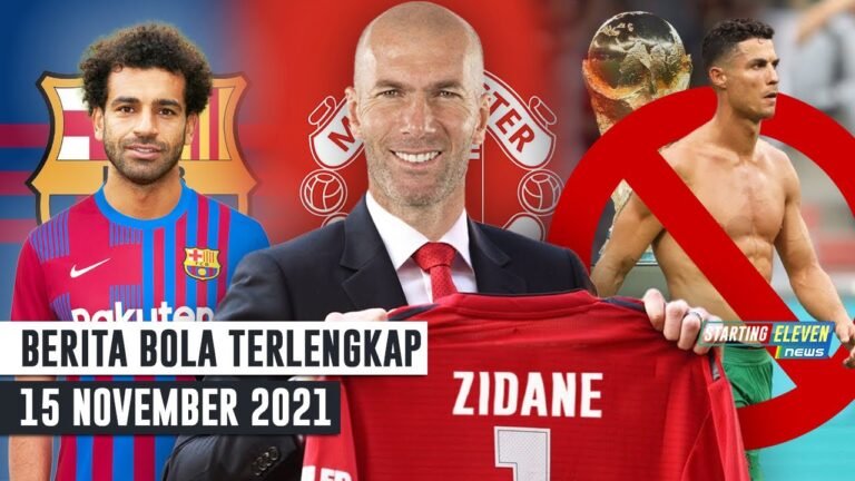 Zidane Gantikan Ole di MU 🤔 Piala Dunia 2022 tanpa Ronaldo? 😱 Xavi Mau Barca Rekrut Mo Salah