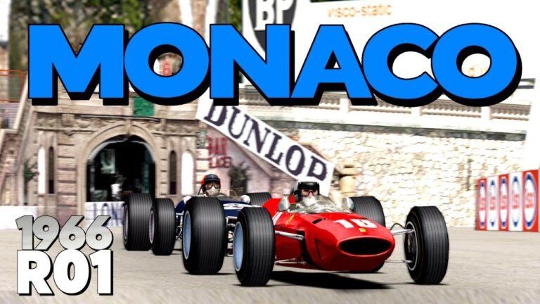 1966 Monaco Grand Prix – 66’ F1 Round 1 – Grand Prix Legends