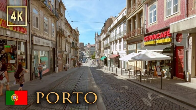 4K City Walk. Porto, Portugal