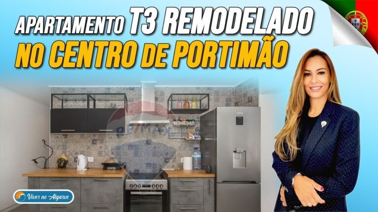 Apartamento T3 a venda no centro de Portimão | Morar em Portugal | Viver no Algarve