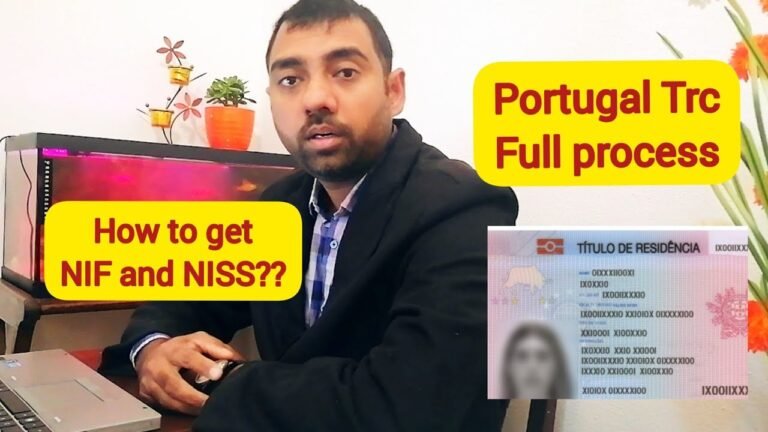 Apply Portugal Trc full process | Portugal TRC | How to Get NIF and NISS Portugal |Urdu /Hindi