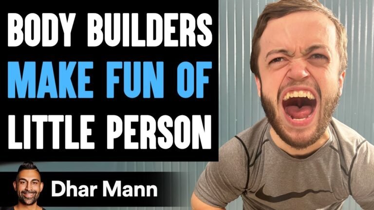 Body Builders MAKE FUN OF Little Person ft. @Dwarf Mamba  | Dhar Mann